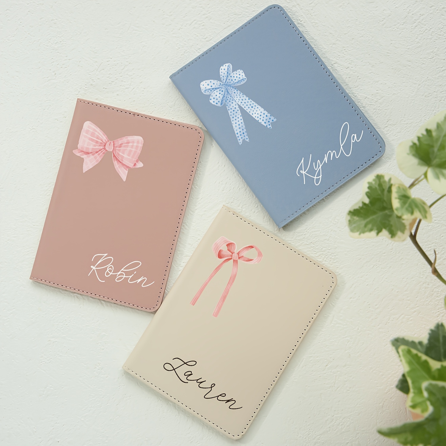 Personalized Name Box - 1 unidade de capa de passaporte