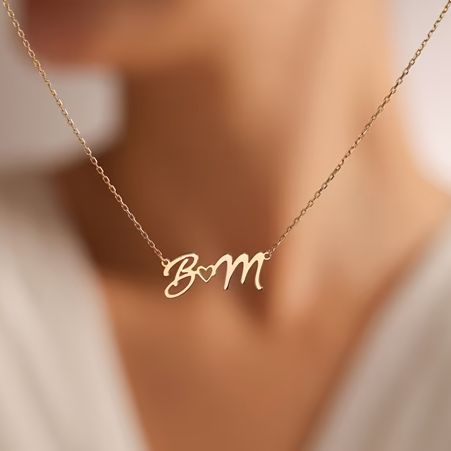 Colares com nome personalizado - Name Necklace Custom avaliação e preço