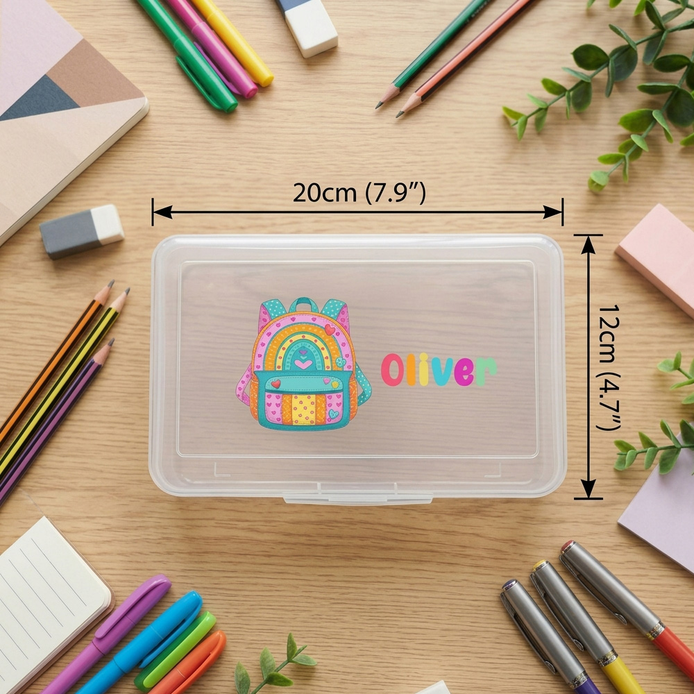 Estojo de lápis personalizado, - Personalized Name Box avaliação e preço