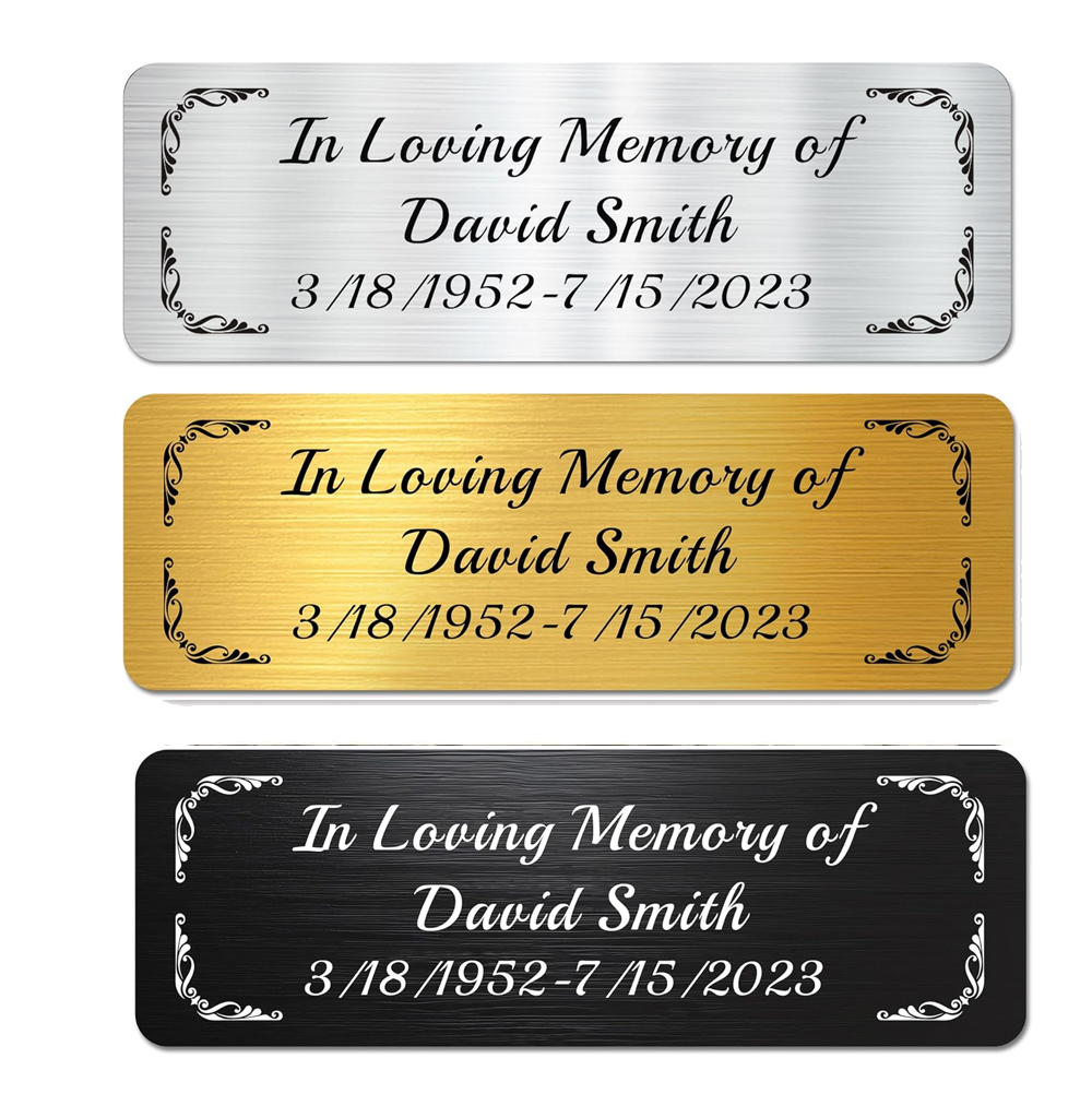 Placa de identificação persona - Personalized Name Box avaliação e preço